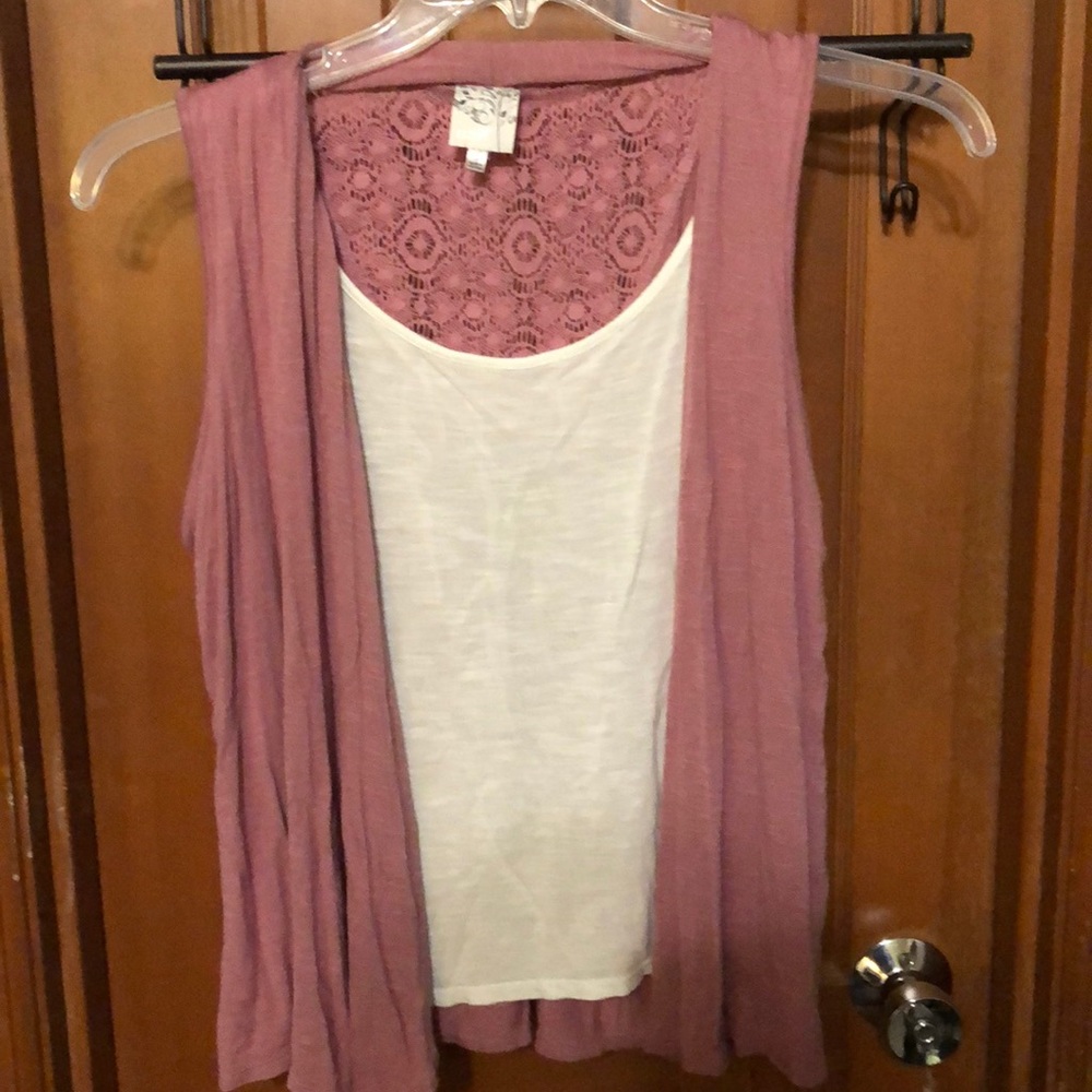 Shirt with sewn in cover